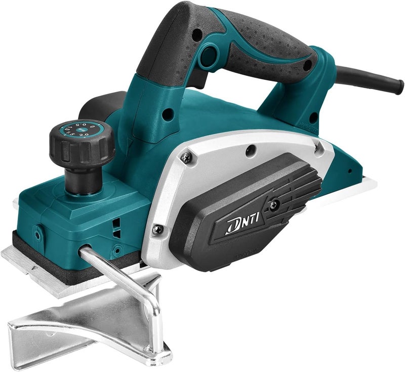 DNTI 5amp Electric Hand wood Planer for Wood 16000rpm Planers Woodworking Tool corded electric Handheld Planers Chamfer DIY 3-1/4 Inch Cut Width (58215B) - Image 1